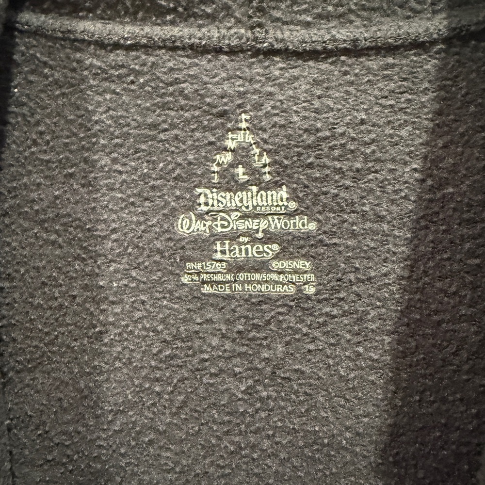 Men's Black Graphic Disney Hoodie - Picture 5 of 7